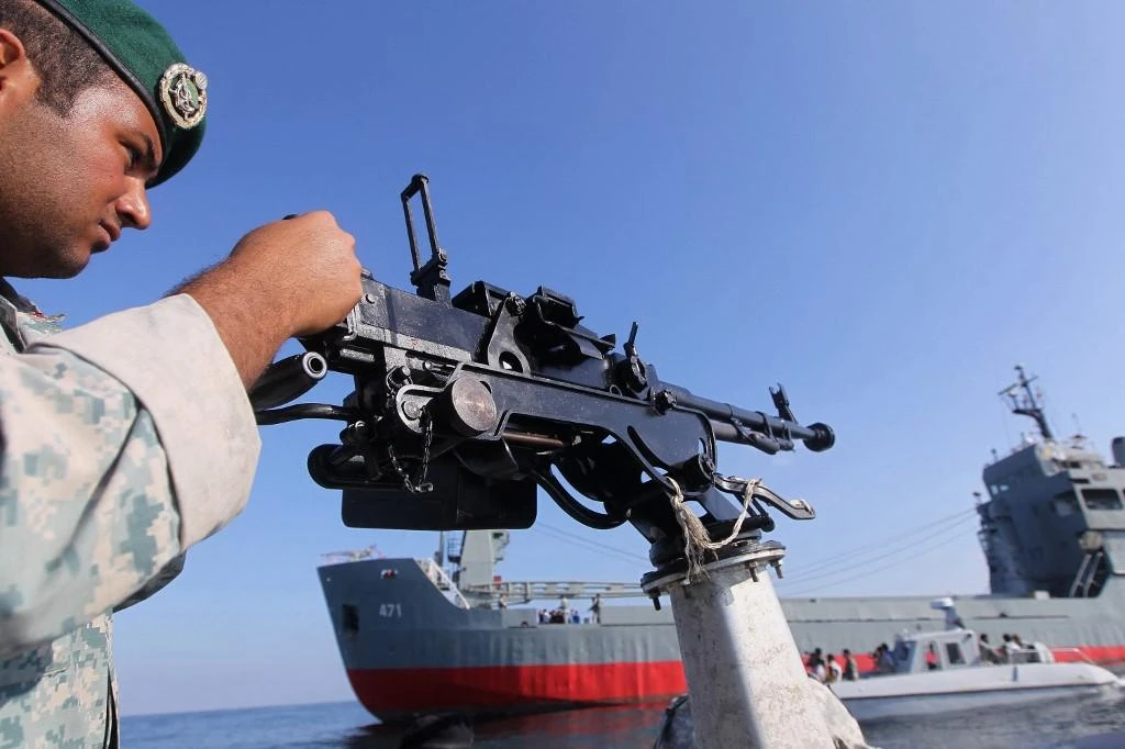 Iran’s navy has extended its reach in recent years, sending vessels to the Indian Ocean and the Gulf of Aden to protect Iranian ships from Somali pirates. (AFP)