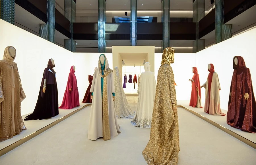 Italian label Valentino unveils line of couture abayas