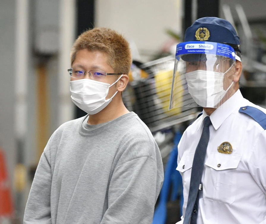 Drifter Kyota Hattori planned his Halloween attack on a Tokyo train over months, police said. (Kyodo via Reuters)