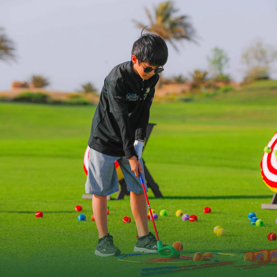 SNAG equipment has arrived at the Royal Greens Golf & Country Club in partnership with Golf Saudi to support the club’s Royal Stars Junior Program. (Golf Saudi)