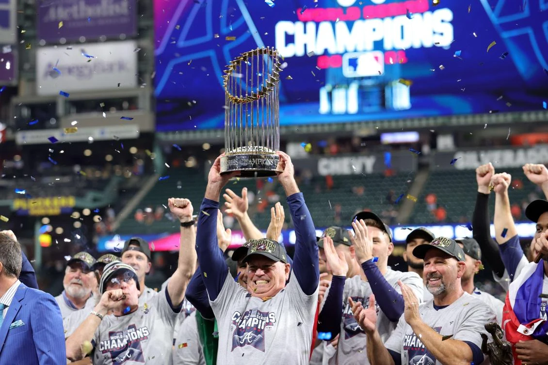 Max effort as Braves overpower Astros to win World Series