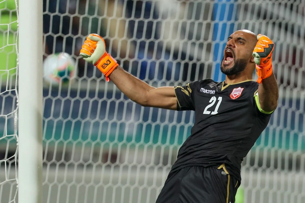 The legendary Bahraini goalkeeper Sayed Mohammed Jaffer has experienced plenty during his 17-year career. (AFP)