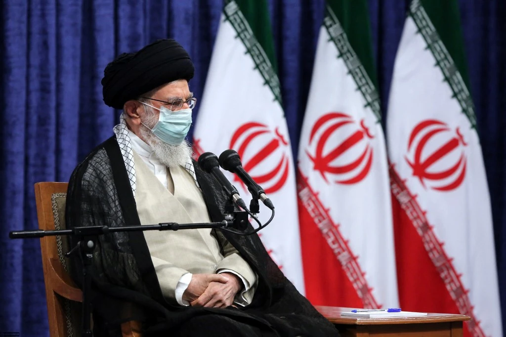 The personal representative office of Iran’s Supreme Leader Ali Khamenei was given over £100,000 ($136,000) in grants as part of Britain’s COVID-19 job-retention scheme. (AFP)