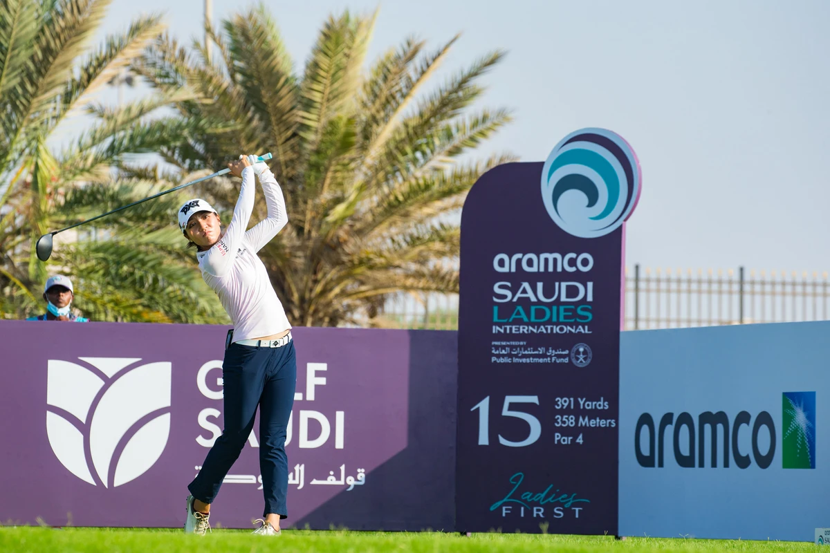 New Zealand's Lydia Ko leads Aramco Saudi Ladies International going into the final day. (Golf Saudi)