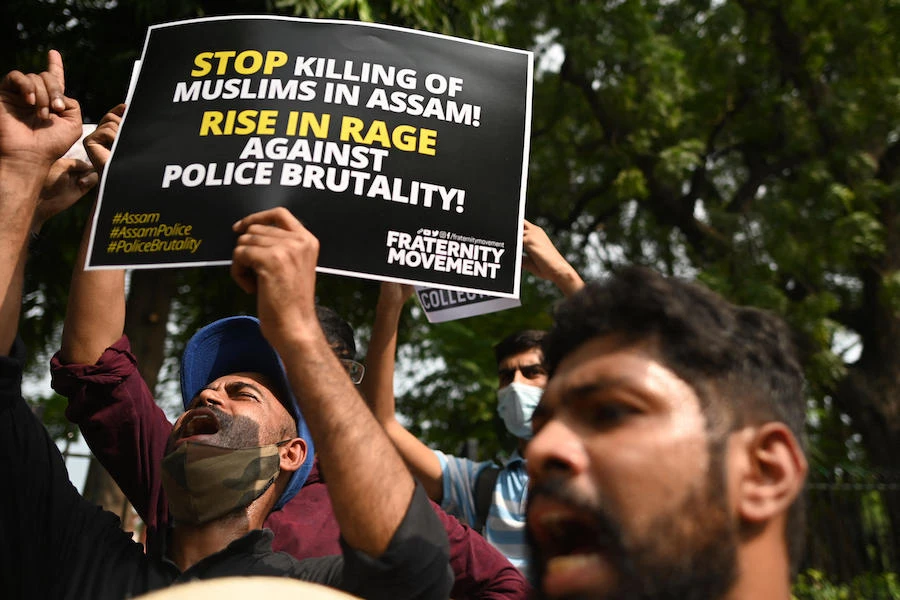 According to police, people aiming to whip up further violence shared misleading images on social media after the incident. (File/AFP)