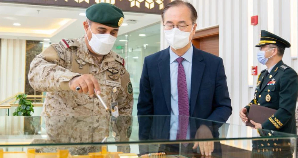 South Korean envoy to Saudi Arabia visits Islamic Military Counter Terrorism Coalition headquarters in Riyadh