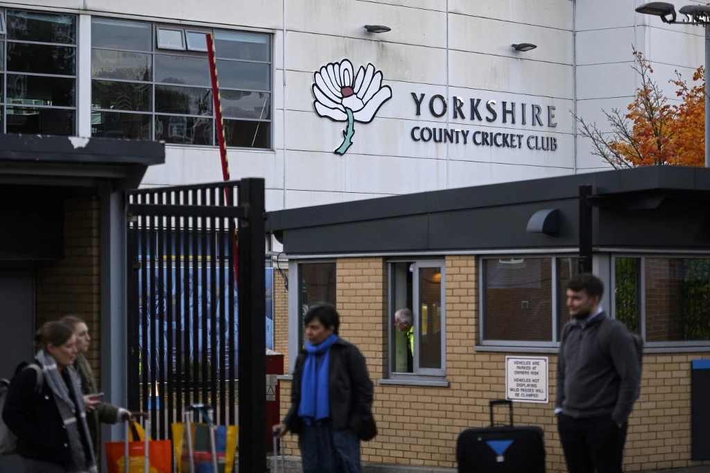 Yorkshire County Cricket Club is in hot water over its failure to deal with racism allegations. (AFP)