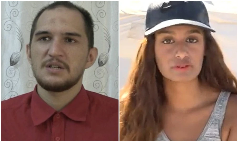 Yago Riedijk, then around 22, married Begum when she was just 15, within days of her arrival in Syria in 2015. (Screenshots/Sky TV/ITV)