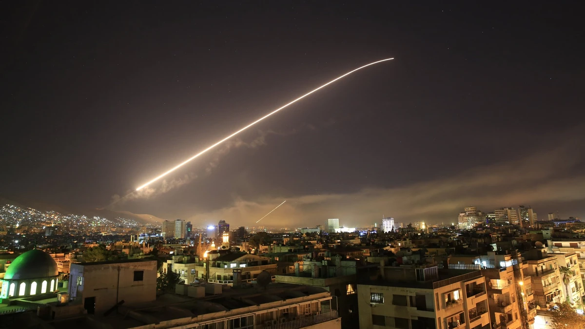 Syrian Observatory says airstrikes target weapon depots belonging to Iranian militia near Deir Ezzor. (File: AP)
