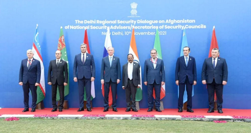 India hosts a two-day Delhi Regional Security Dialogue on Afghanistan, which was attended by officials from Russia, Iran and five Central Asian republics.
