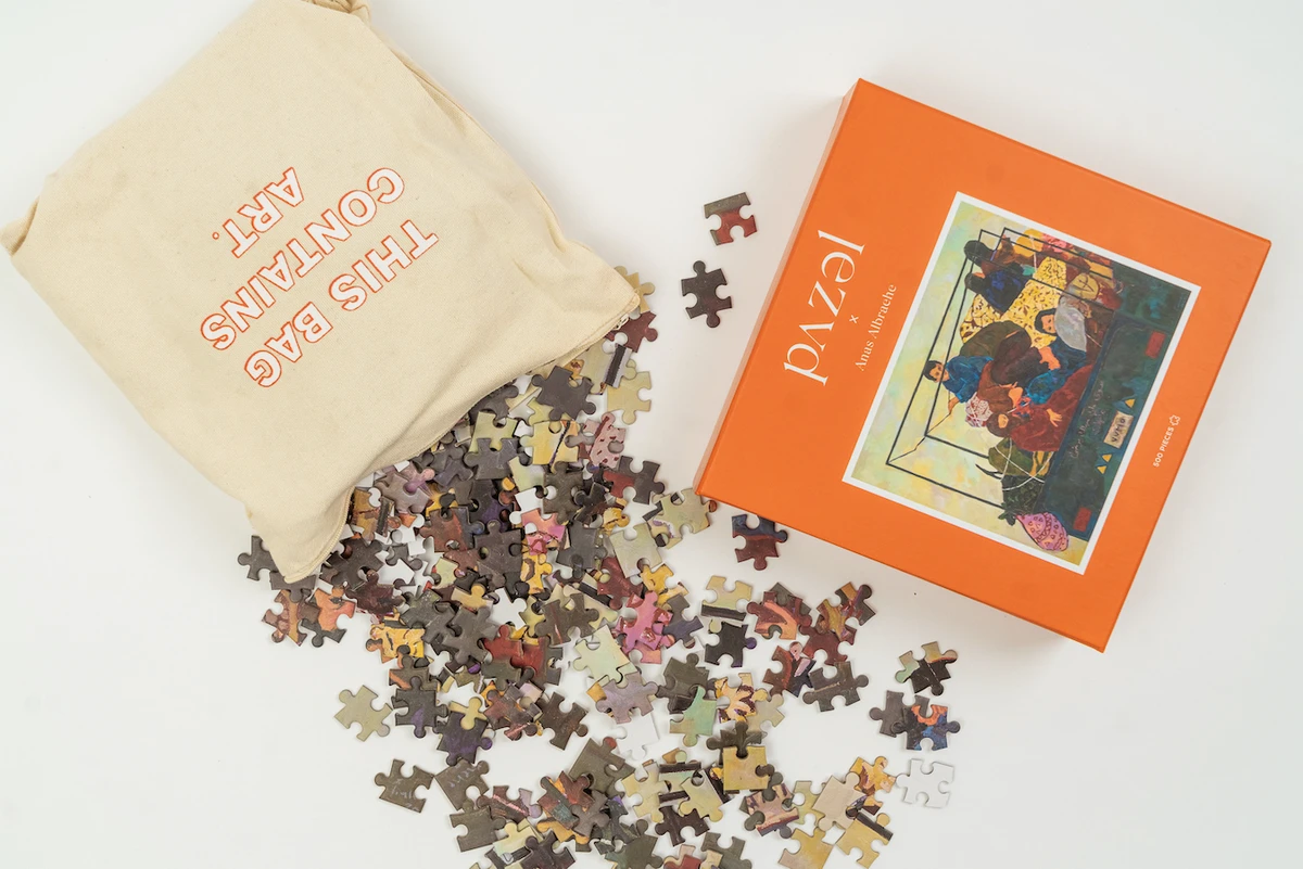 Pazel’s first round of games will feature natural, geometric and figurative works by Lebanese artists Bibi Zogbé (1890-1973) and Nabil Nahas (b. 1949), along with Anas Albraehe (b. 1991) from Syria. (Supplied)
