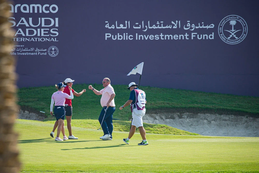 Amateur’s eagles help Team De Roey fly into two-shot lead at Aramco Team Series Jeddah