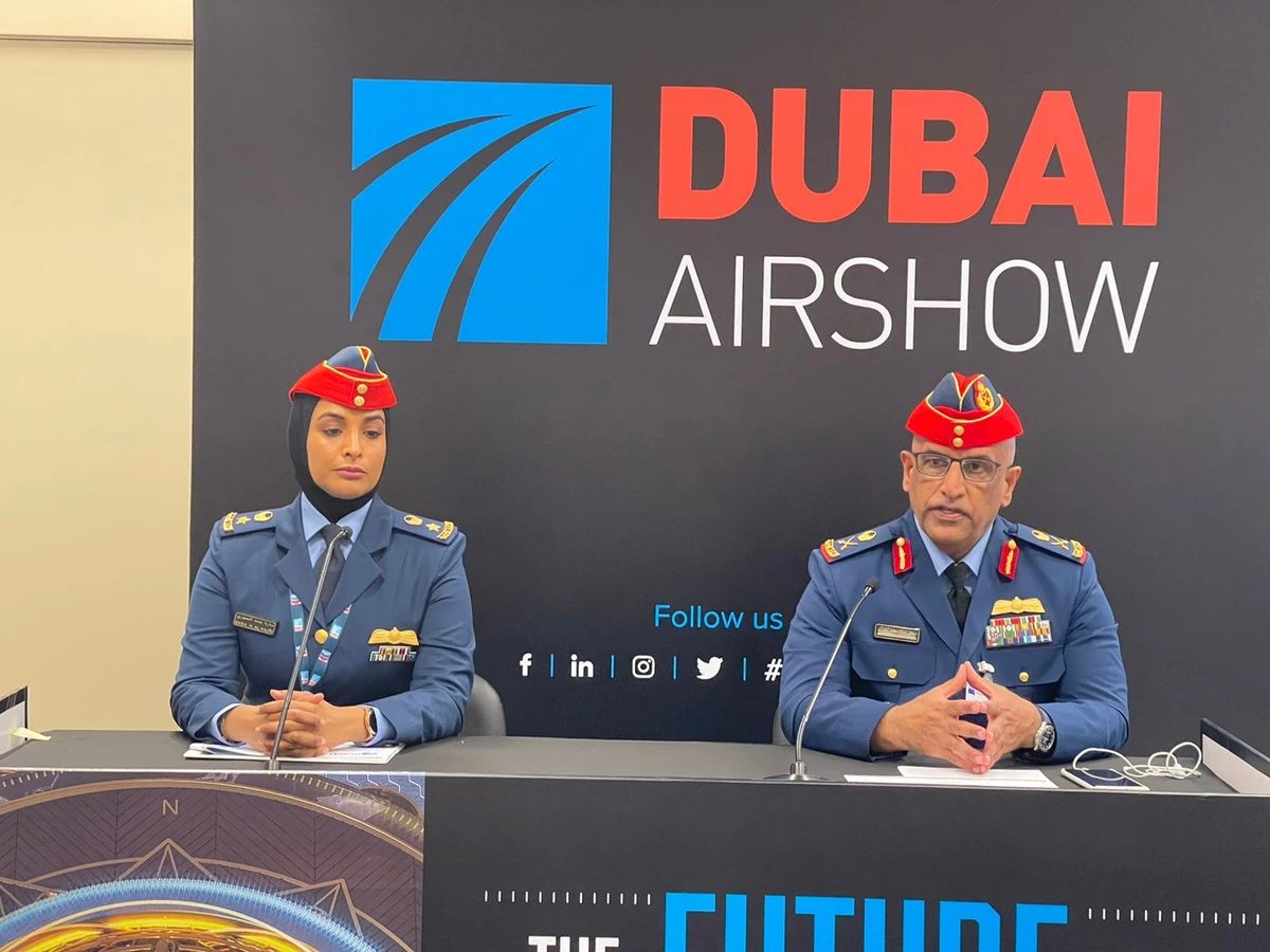 UAE Ministry of Defence press conference, Dubai Airshow 2021
