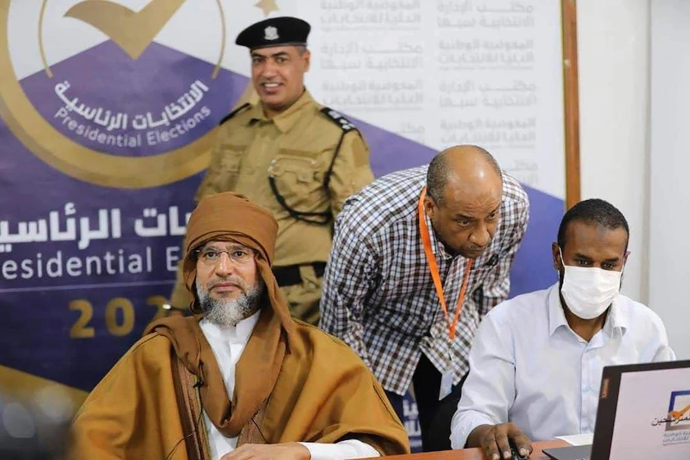 Son of former Libyan ruler Gaddafi runs for president