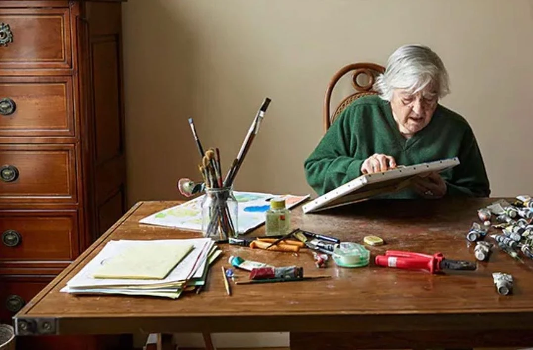 The author, who is also a visual artist, grew up between multiple cultures, languages, nationalities and religions. (Art Dubai)
