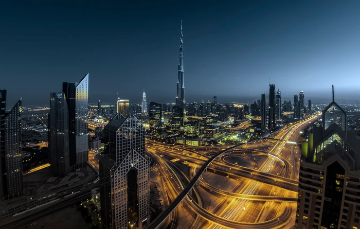 Dubai financial district (Getty)