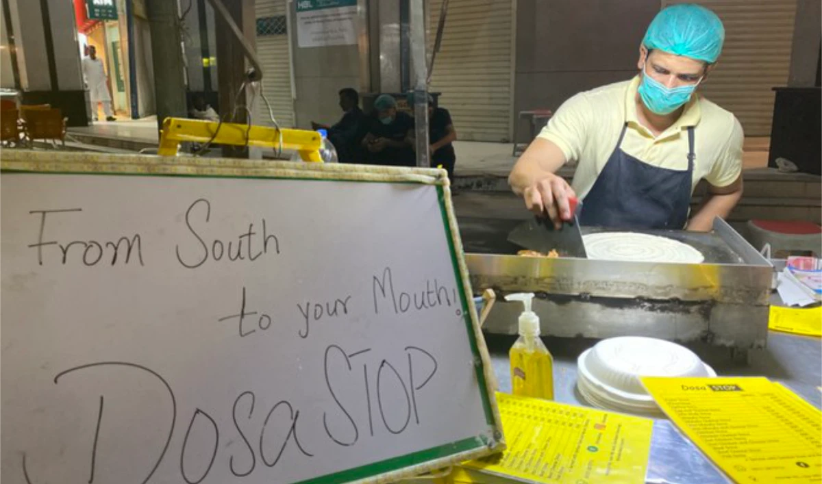 Street food sellers bring authentic taste of south India to Pakistani port city
