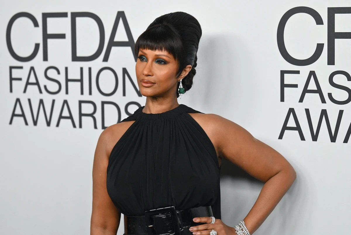 Supermodel Iman launches fragrance in tribute to David Bowie