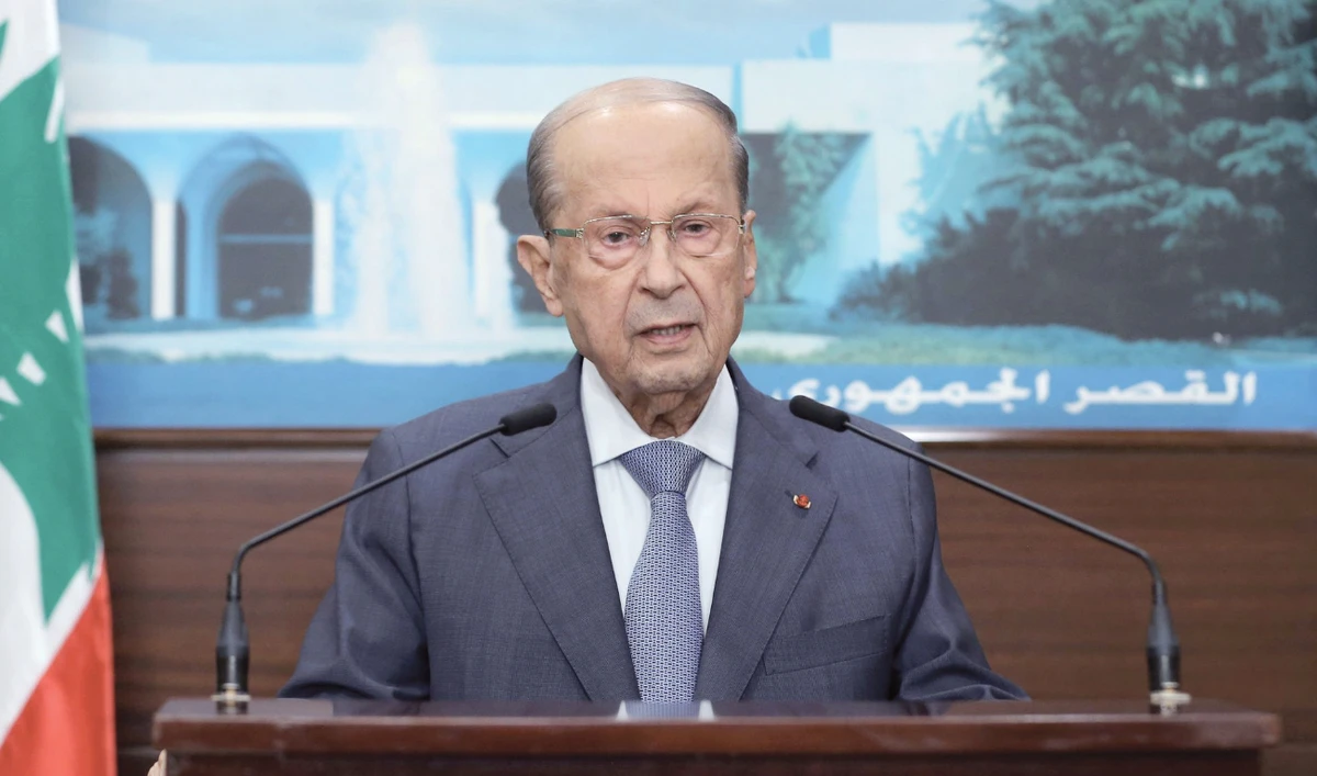 Lebanese President Michel Aoun.
