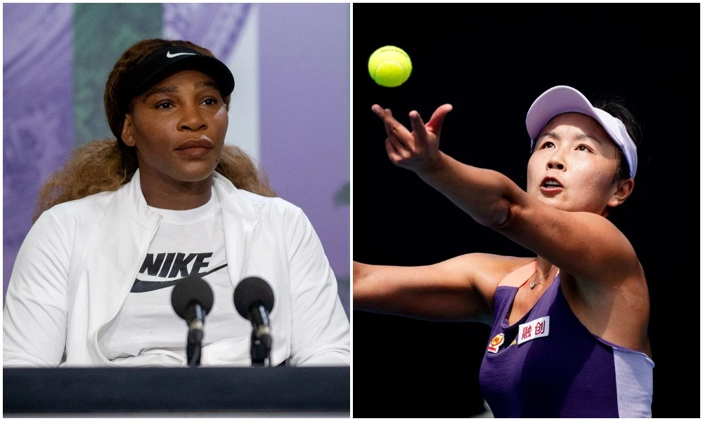 Serena Williams on Thursday joined the chorus of concern for Chinese tennis star Peng Shuai, who has reportedly gone missing. (Reuters/File Photos)