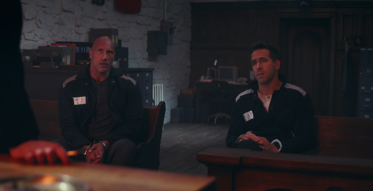 “Red Notice” throws A-listers Ryan Reynolds, Dwayne Johnson and Gal Gadot into a globe-trotting action heist. (Supplied)
