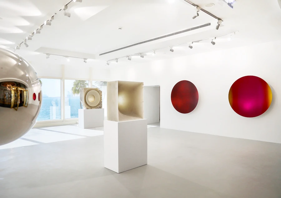 Never-before-seen works by British-Indian artist Anish Kapoor go on display at Burj Al Arab