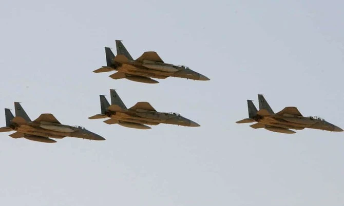 File photo shows Saudi fighter jets. (AP)