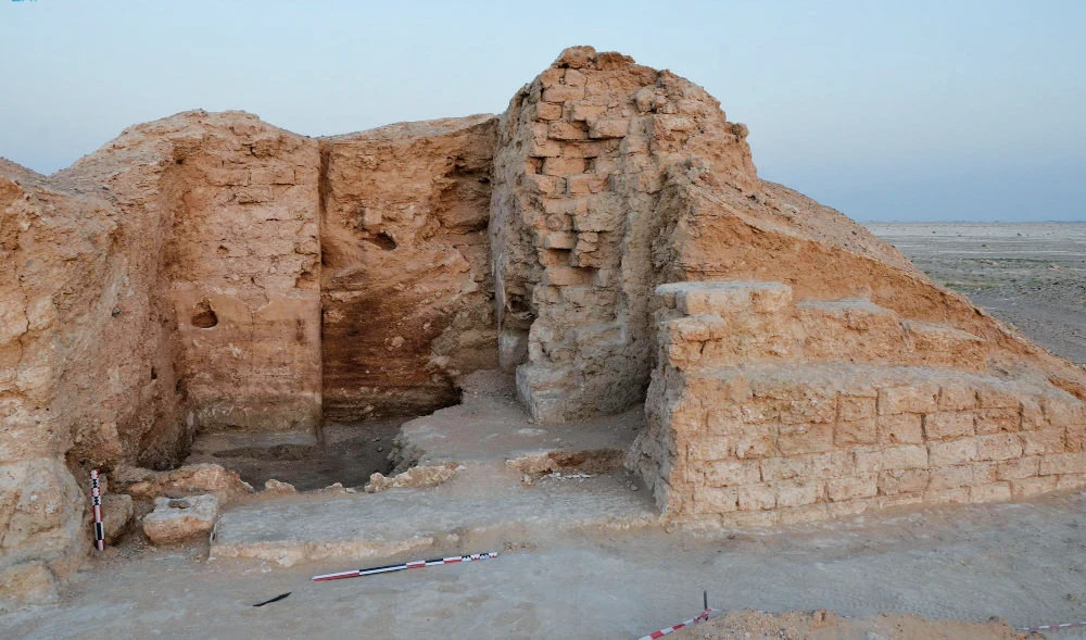 The excavations carried out at the Qusairat Aad site this season included three places in different areas to get as much information as possible. (SPA)