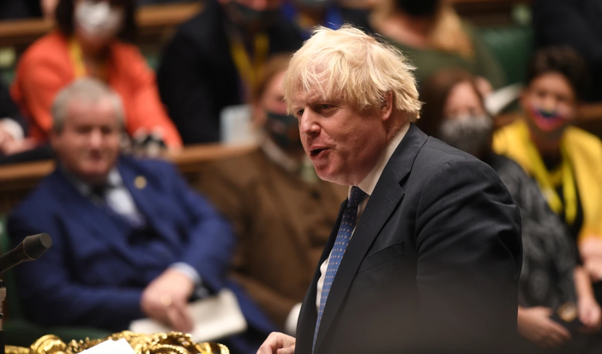 Britain's Prime Minister Boris Johnson. (Reuters)