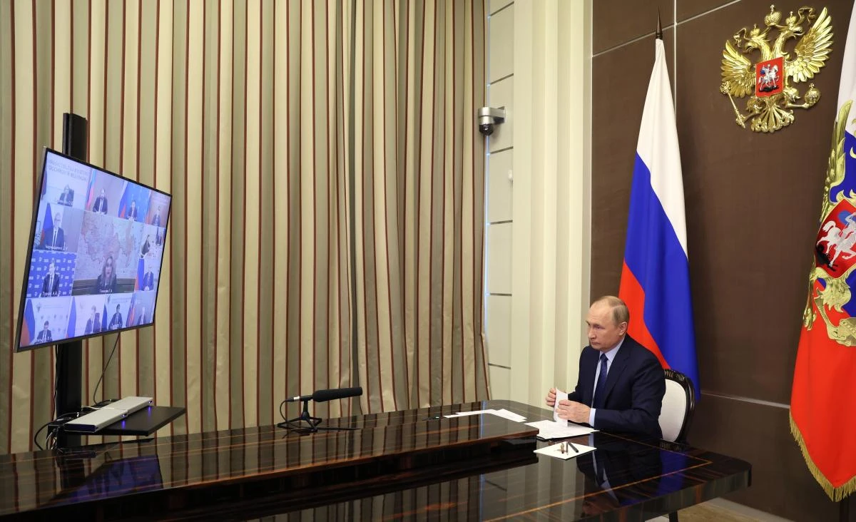 The Russian leader will go to India on December 6 for talks with Prime Minister Narendra Modi. (Kremlin Pool Photo via AP)