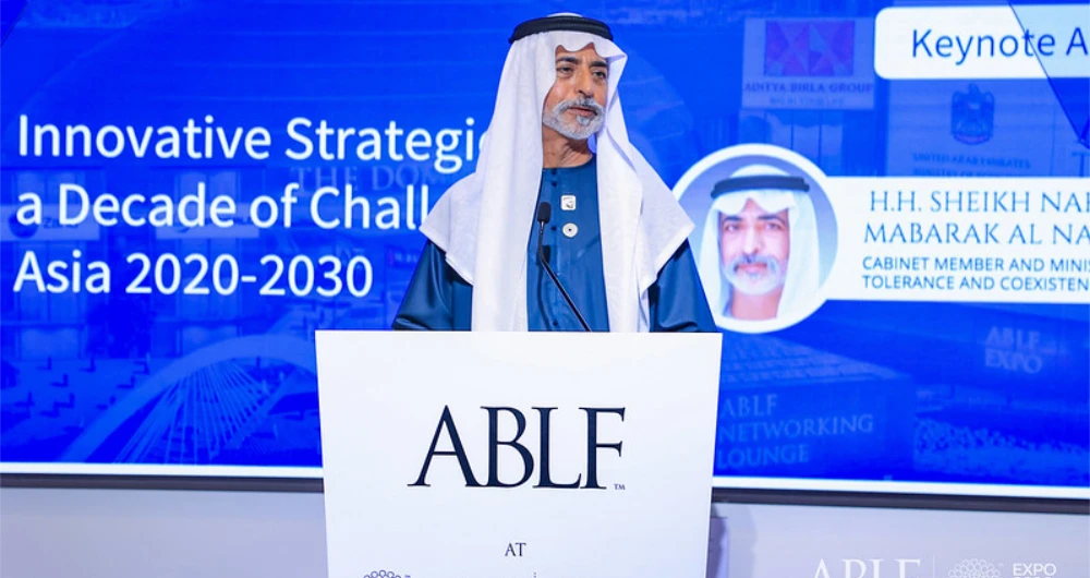 Sheikh Nahayan Al-Nahayan, UAE Minister of Tolerance and Coexistence