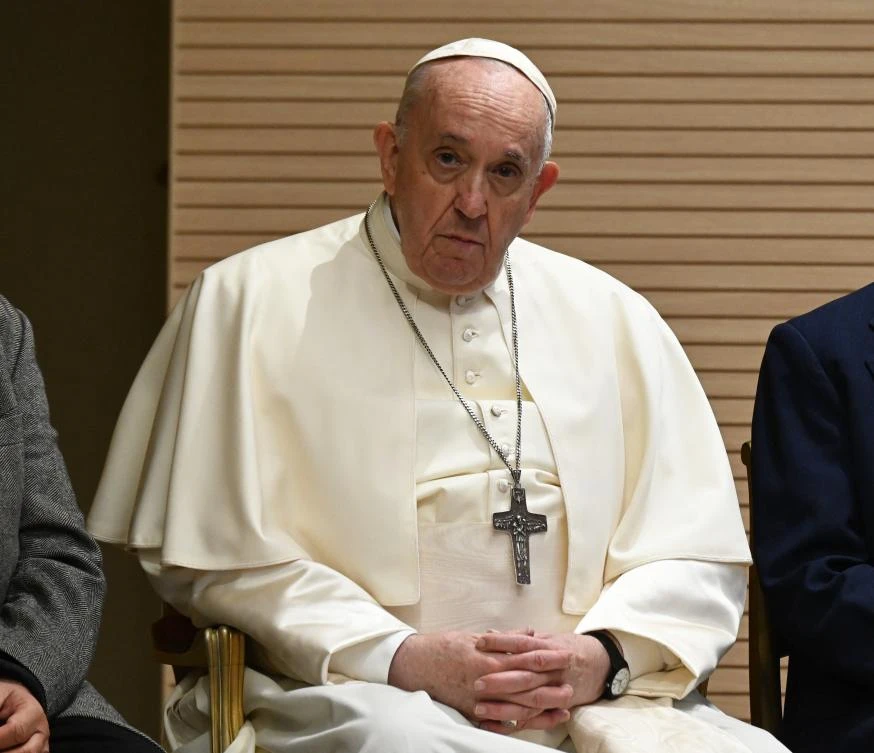 Francis is returning to Lesbos this week for the first time since that defining day of his papacy, making a repeat visit to the island where hundreds of thousands of refugees and migrants have passed through on their journey to Europe. (File/AFP)
