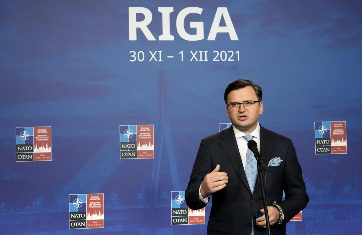 As part of this package, NATO should prepare economic sanctions to be imposed on Russia if it "decides to chose the worst-case scenario." (File/Reuters)