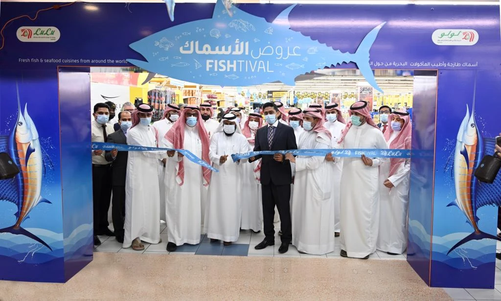 The week-long ‘Lulu Fishtival’ was launched in Riyadh in a ceremony attended by Dr. Ali Mohammed Alshekhi, Shehim Mohammed and other esteemed guests.