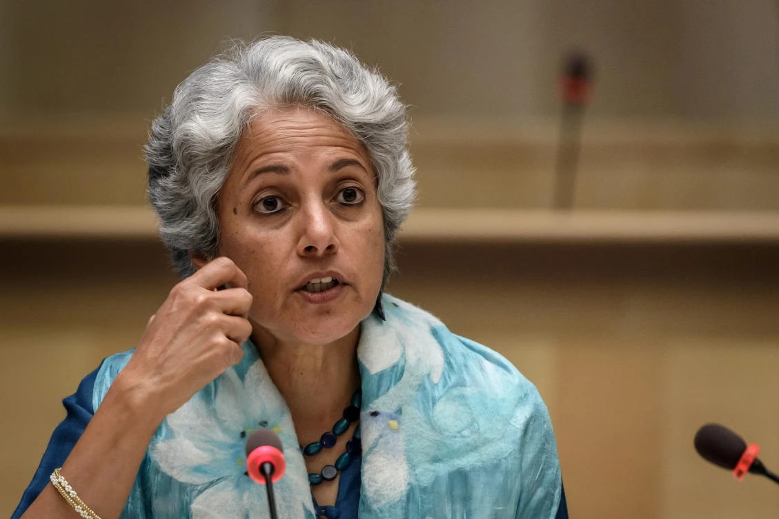 WHO’s Chief Scientist Soumya Swaminathan. (Reuters)