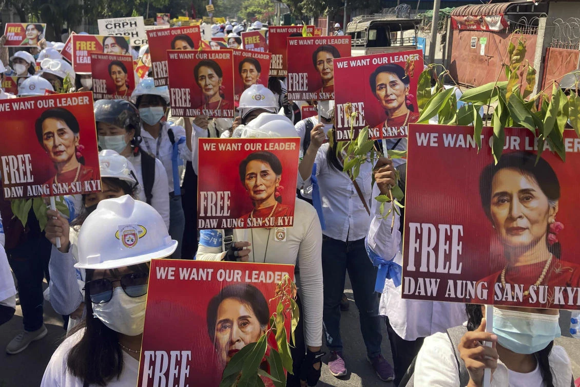 Myanmar's Suu Kyi convicted in further blow to democracy