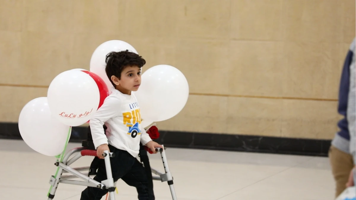 Children and adults had a memorable time at the event celebrated by Lulu and EFAA on the occasion of World Disability Day.