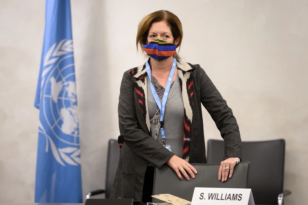 Stephanie Williams will lead mediation efforts in Libya. (Reuters/File)