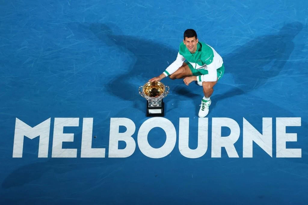 World number one Novak Djokovic had cast doubt on whether he would defend his Melbourne Park title after refusing to reveal whether he was inoculated against coronavirus. (AFP)