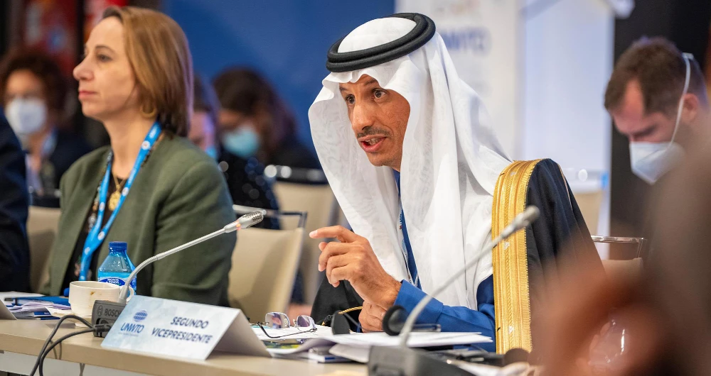 A Saudi Ministry of Tourism delegation recently took part in the UN World Tourism Organization general assembly meeting held in Spain. (SPA)