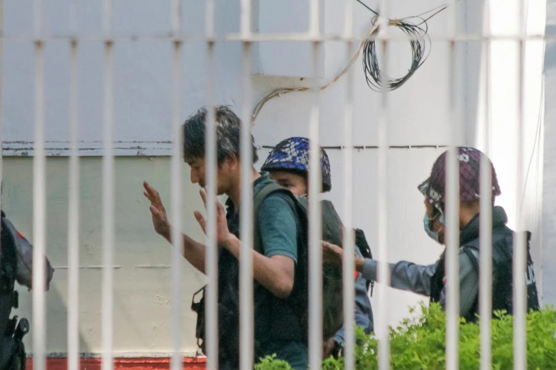 China remains the world’s worst jailer of journalists for the third year in a row, with 50 behind bars. (File/AFP)
