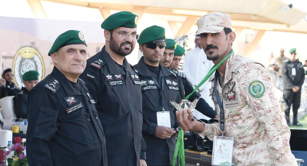 The event was attended by the deputy chief of the Royal Guard, Lt. Gen. Ahmad bin Saleh Al-Hamdan, and the president of the Saudi Archery Federation, Prince Saud bin Khaled bin Abdallah. (Supplied)