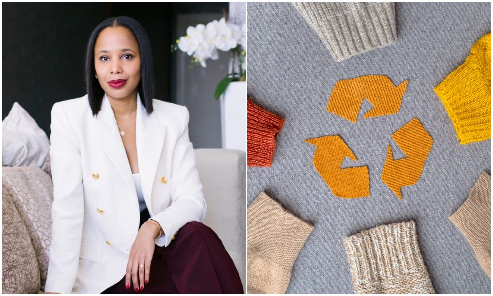 Businesswoman Marie-Hélène Stavelot (L) is the founder and CEO of Reluxable, an online aggregator which brings together luxury second-hand items from across the web. (Supplied)