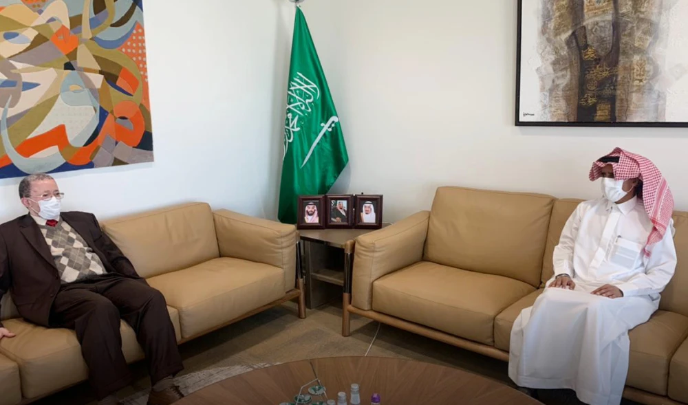 Saudi deputy minister meets South African envoy to KSA. (Supplied)