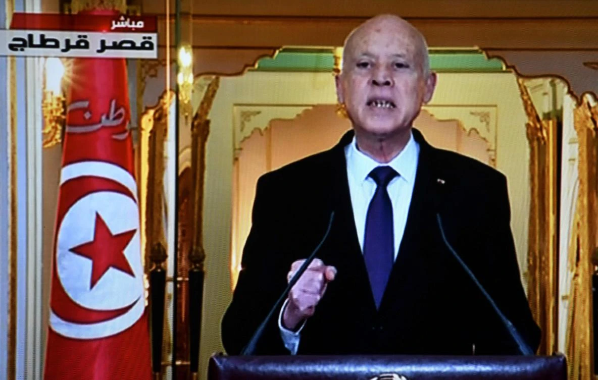 Tunisia’s president says he will call constitutional referendum, elections next year