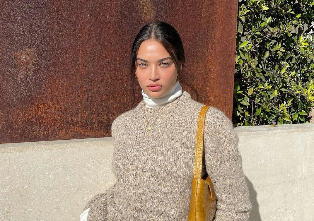 Shanina Shaik’s trip was to attend the Global Citizen Forum, which took place this week in the emirate of Ras Al-Khaimah. (Instagram)