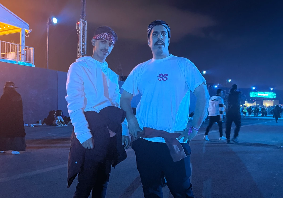 Saudi entertainment chief sets trend as bandanas take Riyadh music festival by storm