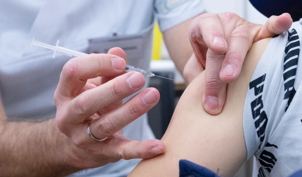 More than 22.9 million people fully vaccinated. (AP)