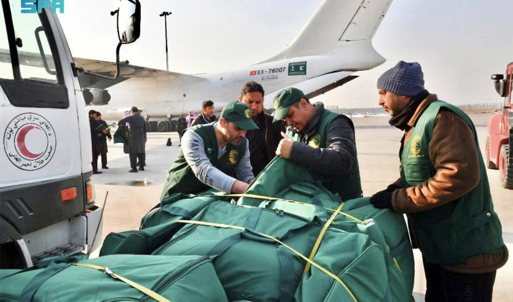 The initiatives were carried out in cooperation with 144 local, regional and international partners. (SPA)
