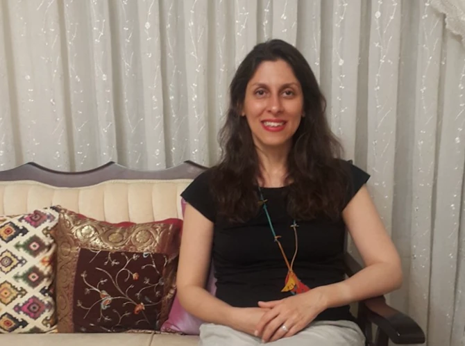 Zaghari-Ratcliffe has been detained in Iran for nearly six years, having first been arrested and accused of plotting to overthrow the regime in March 2016. . (File/AFP)